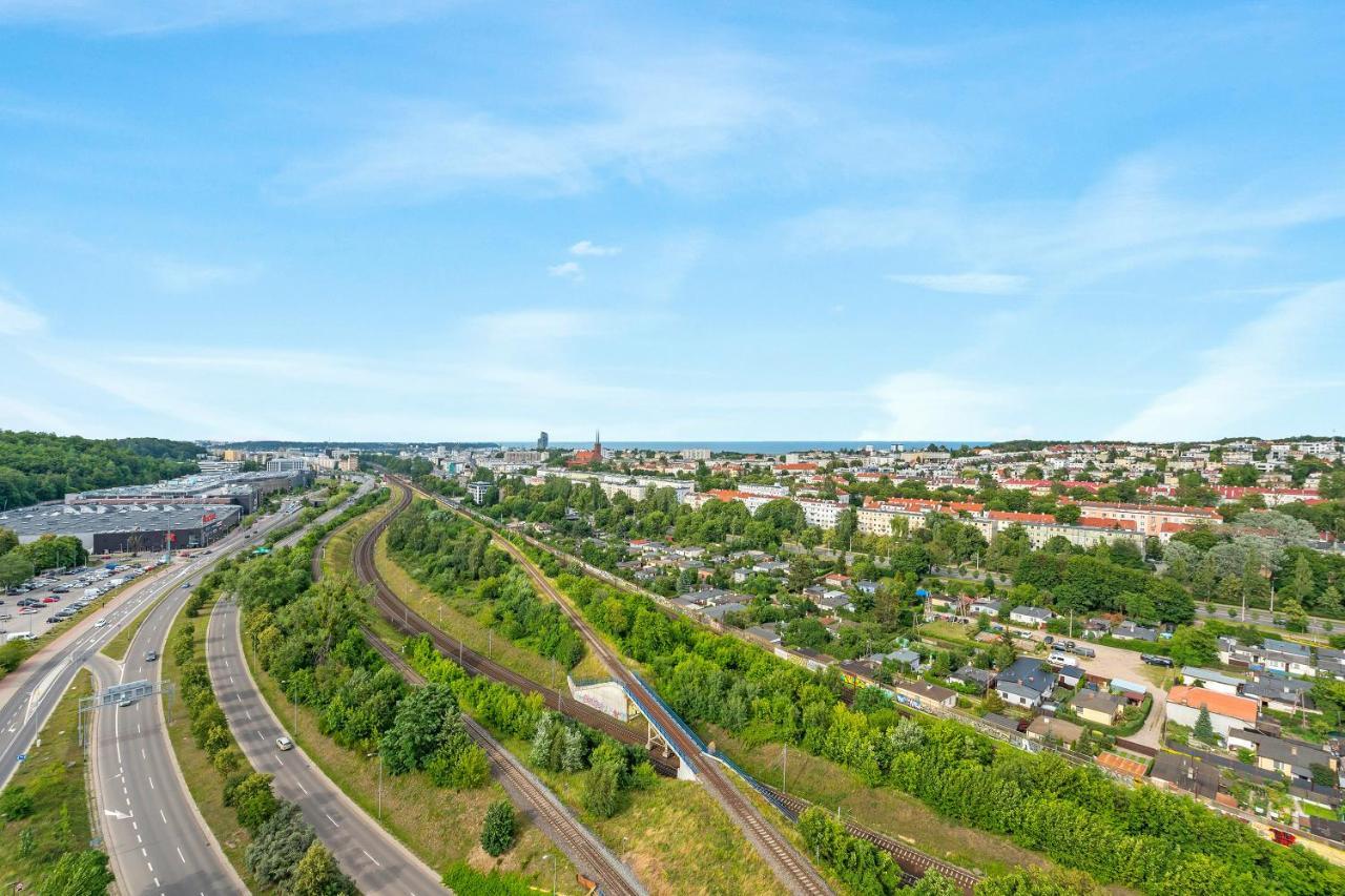 Gdynia Modern Tower & City View By Downtown Apartments Exterior foto